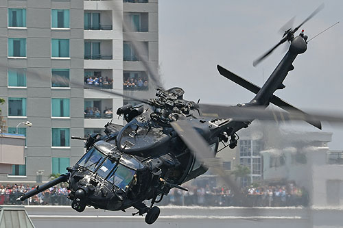 Hélicoptère MH60 Blackhawk 160 SOAR US Army