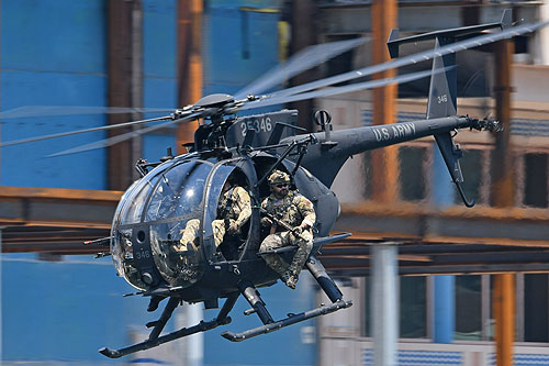 Hélicoptère MH6 Little Bird 160 SOAR US Army