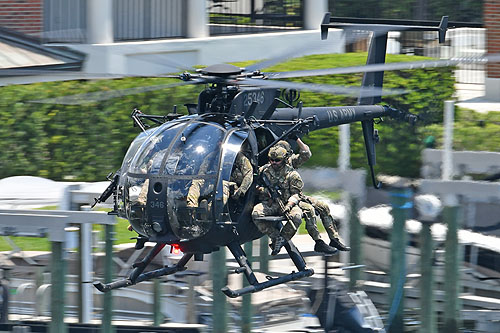 Hélicoptère MH6 Little Bird 160 SOAR US Army