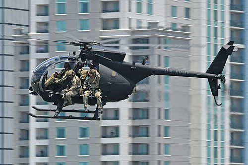 Hélicoptère MH6 Little Bird 160 SOAR US Army