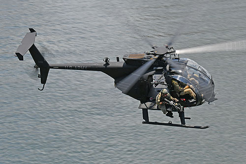 Hélicoptère MH6 Little Bird 160 SOAR US Army