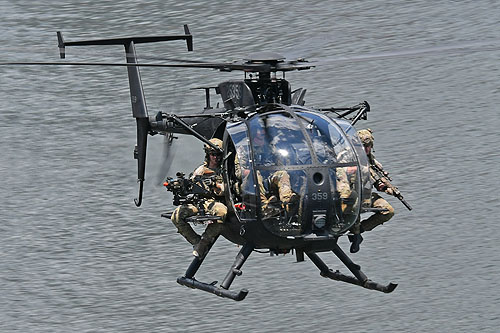 Hélicoptère MH6 Little Bird 160 SOAR US Army