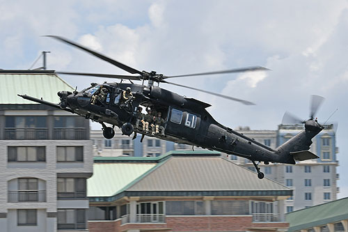 Hélicoptère MH60 Blackhawk 160 SOAR US Army