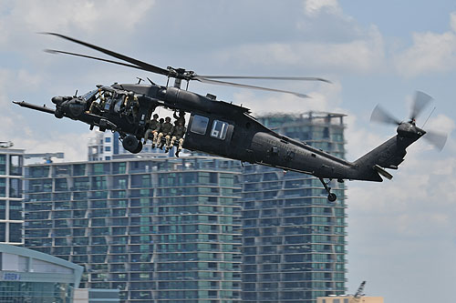 Hélicoptère MH60 Blackhawk 160 SOAR US Army