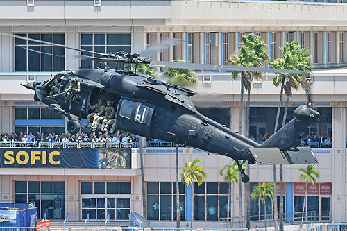 Hélicoptère MH60 Blackhawk 160 SOAR US Army