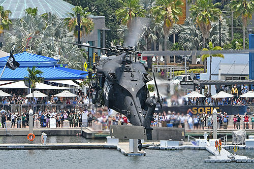 Hélicoptère MH60 Blackhawk 160 SOAR US Army