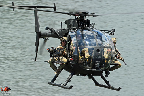 Hélicoptère MH6 Little Bird 160 SOAR US Army