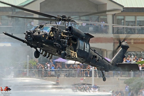 Hélicoptère MH60 Blackhawk 160 SOAR US Army