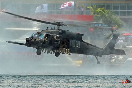 Hélicoptère MH60 Blackhawk 160 SOAR US Army