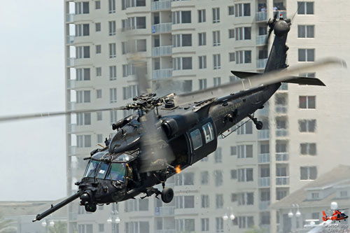 Hélicoptère MH60 Blackhawk 160 SOAR US Army