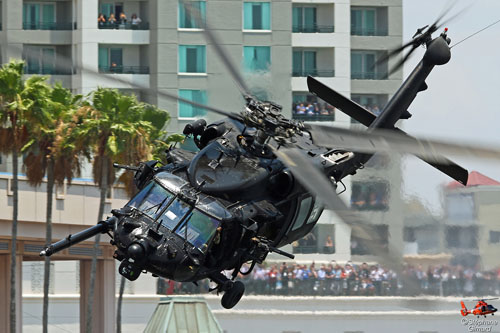 Hélicoptère MH60 Blackhawk 160 SOAR US Army