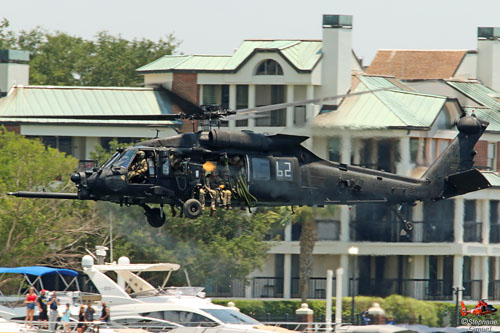 Hélicoptère MH60 Blackhawk 160 SOAR US Army