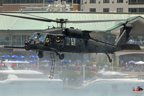 Hélicoptère MH60 Blackhawk 160 SOAR US Army