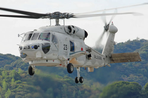 Hélicoptère SH60 de la Marine japonaise (JMSDF)