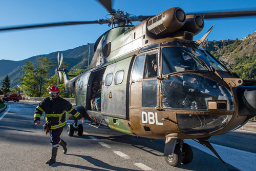 Hélicoptère Puma de l'Armée de Terre