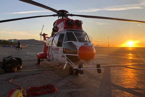 Hélicoptère AS332C1 SuperPuma HB-XVY d'Heliswiss