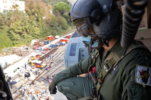 Hélicoptère SA330 Puma de l'Armée de l'Air