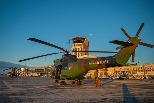 Hélicoptères Puma de l'Armée de Terre