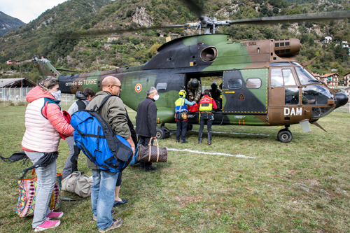 Hélicoptère Puma de l'Armée de Terre