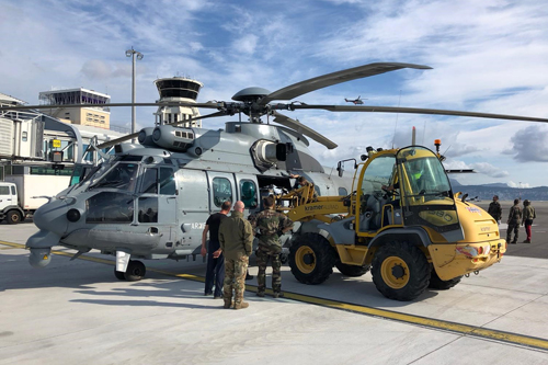 Hélicoptère EC725 Caracal de l'Armée de l'Air