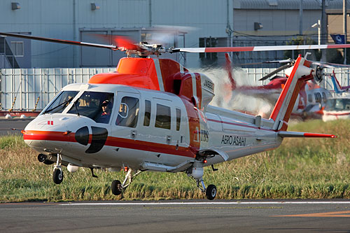 Hélicoptère S76 JA6693 d'AERO ASAHI