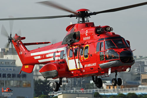 Hélicoptère AS332 SuperPuma des Pompiers de Tokyo