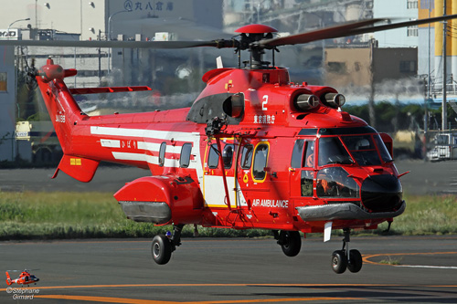 Hélicoptère AS332 SuperPuma des Pompiers de Tokyo