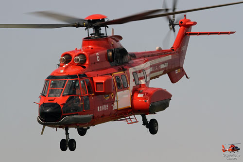 Hélicoptère AS332 SuperPuma des Pompiers de Tokyo