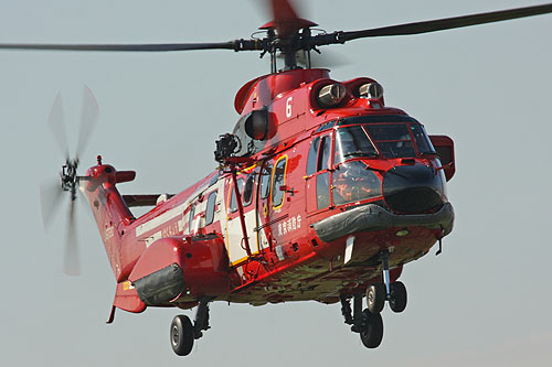 Hélicoptère AS332 SuperPuma des pompiers