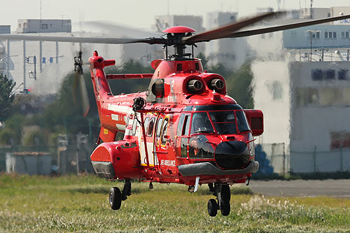 Hélicoptère AS332 SuperPuma des pompiers