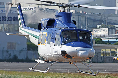 Hélicoptère Bell 412 SP JA9986 d'AERO ASAHI