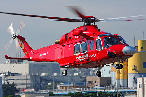 Hélicoptère AW139 des pompiers