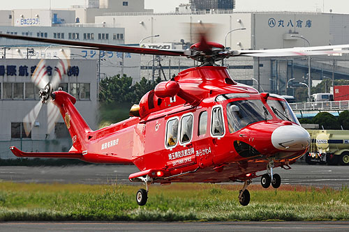 Hélicoptère AW139 des pompiers