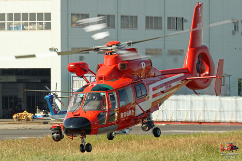 Hélicoptère AS365 Dauphin des Pompiers de Tokyo