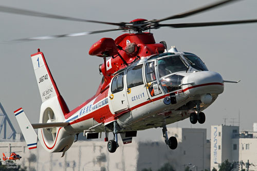 Hélicoptère AS365 Dauphin des Pompiers de Tokyo