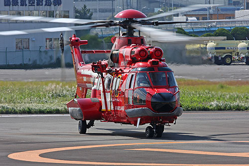 Hélicoptère EC225 SuperPuma des pompiers