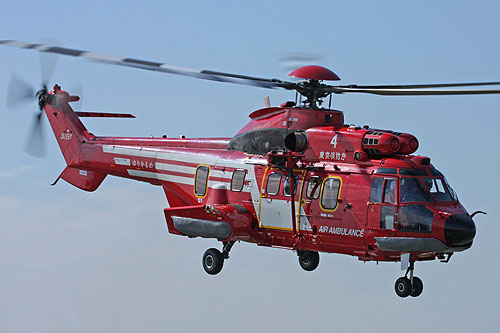 Hélicoptère EC225 SuperPuma des pompiers