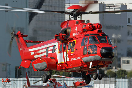 Hélicoptère EC225 SuperPuma des Pompiers de Tokyo