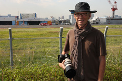 André Bour, héliport de Tokyo