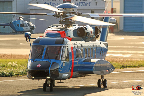 Hélicoptère S92 de la Police japonaise