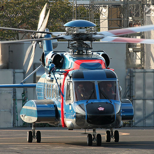 Hélicoptère S92 JA02MP de la Police japonaise 