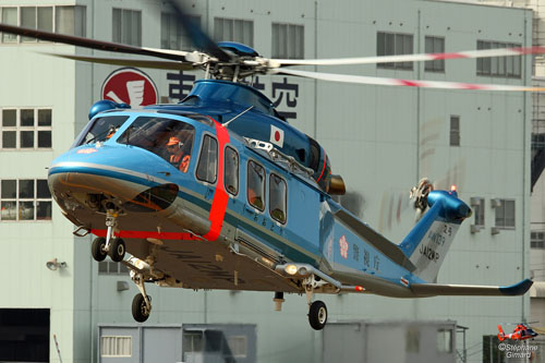 Hélicoptère AW139 de la Police japonaise