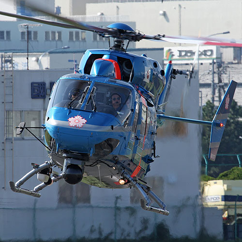 Hélicoptère BK117 JA6810 de la Police japonaise