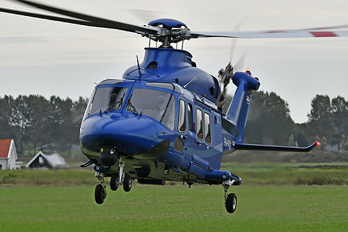 Hélicoptère AW139 PH-PXX Police néerlandaise