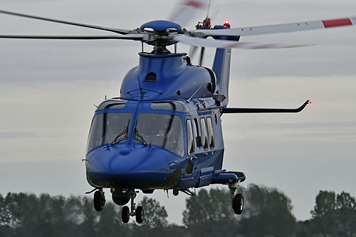 Hélicoptère AW139 PH-PXX Police néerlandaise