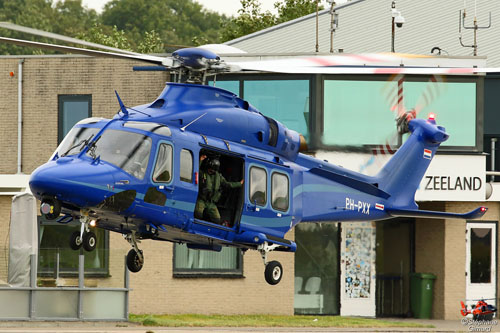 Hélicoptère AW139 PH-PXX Police néerlandaise