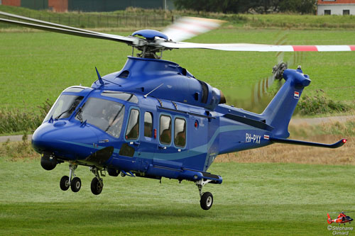 Hélicoptère AW139 PH-PXX Police néerlandaise