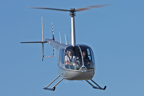 Hélicoptère R44 d'HELITRAVAUX