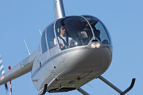 Hélicoptère R44 d'HELITRAVAUX