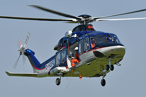 Hélicoptère AW139 D-HOAC de WIKING HELIKOPTER SERVICE